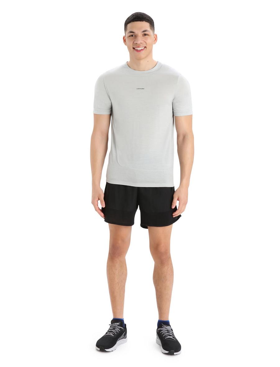 Ether Men's Icebreaker ZoneKnit™ Merino Short Sleeve T Shirts | USA 1201AHKP